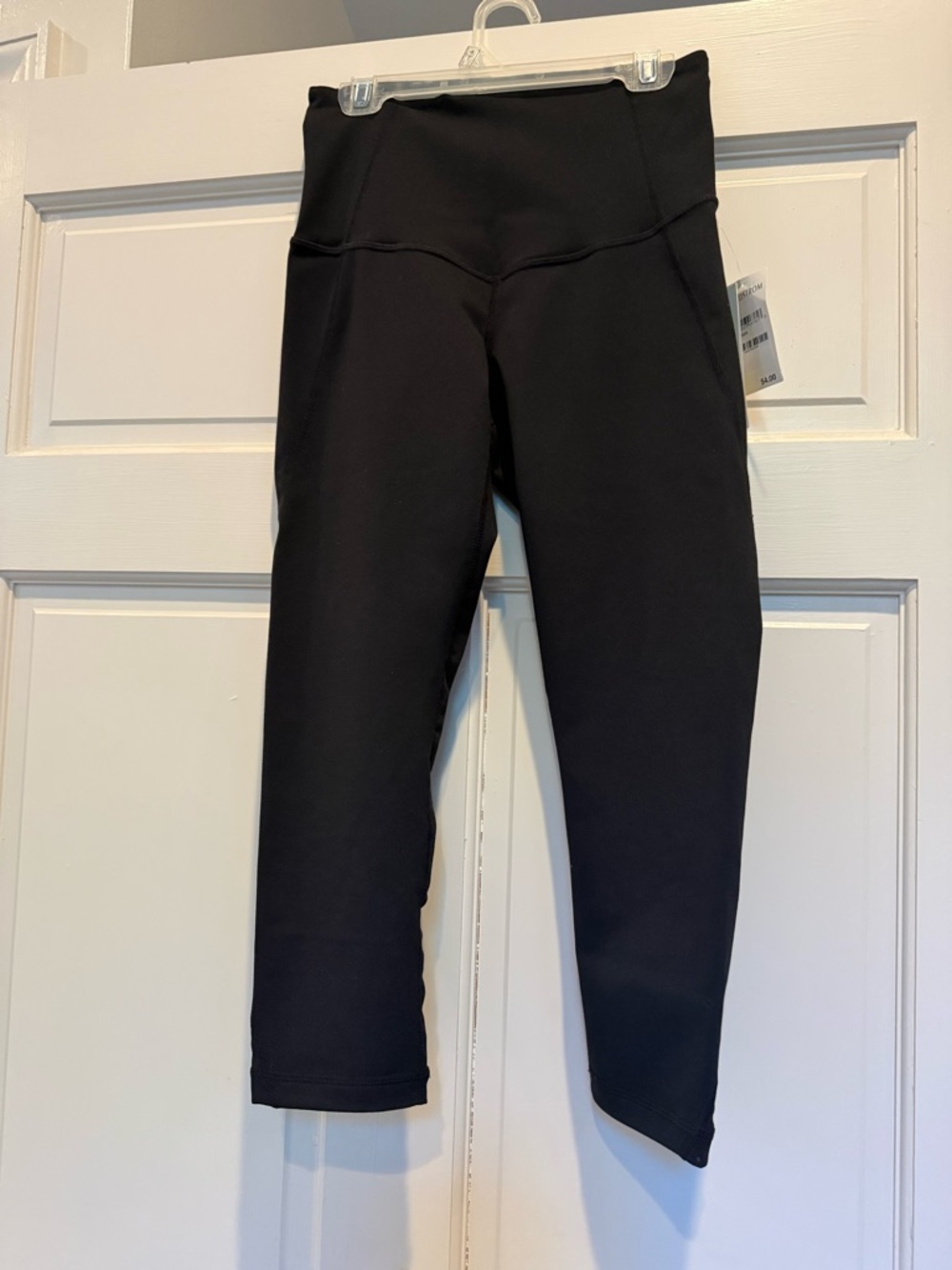 Zella Black High-Rise Cropped Performance Leggings